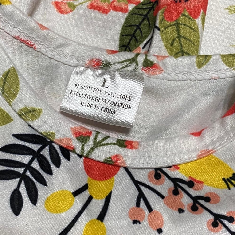 Boutique Fall Floral Dress Sz 5 - Picture 2 of 4